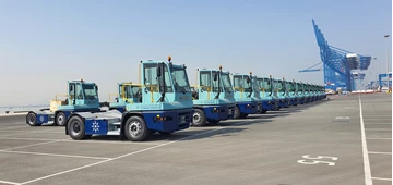 25 Terberg YT223 terminal tractors delivered to Abu......