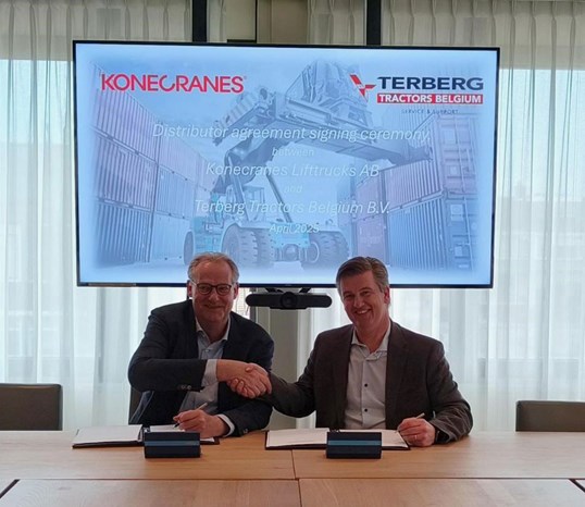 Konecranes Lift Trucks et Terberg Tractors Belgium......