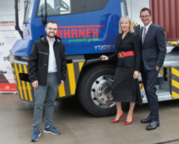 The road to sustainable freight transport at Fahrner......