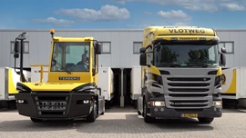 Vlotweg Transport shunts much faster and more comfortably with its first terminal tractor