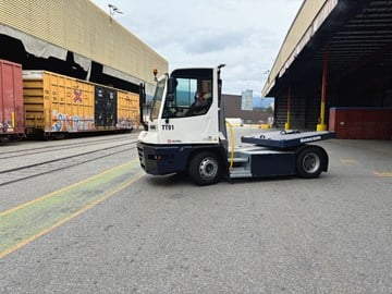 Heavy drawbar application at SSA Marine...